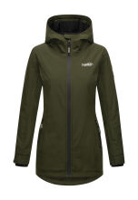 Marikoo Honigbeere Damen Übergangsjacke Olive Größe S - Gr. 36