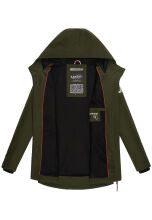 Marikoo Honigbeere Damen Übergangsjacke Olive Größe S - Gr. 36