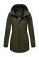 Marikoo Honigbeere Damen Übergangsjacke Olive Größe S - Gr. 36