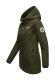 Marikoo Honigbeere Damen Übergangsjacke Olive Größe L - Gr. 40