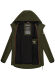 Marikoo Honigbeere Damen Übergangsjacke Olive Größe L - Gr. 40