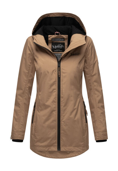 Marikoo Honigbeere Damen Übergangsjacke Taupe Größe XS - Gr. 34