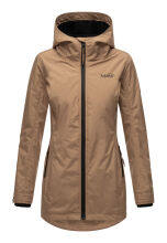 Marikoo Honigbeere Damen Übergangsjacke Taupe Größe XS - Gr. 34