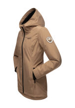 Marikoo Honigbeere Damen Übergangsjacke Taupe Größe XS - Gr. 34