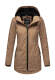 Marikoo Honigbeere ladies Transitional jacket Taupe Größe XS - Gr. 34