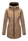 Marikoo Honigbeere Damen Übergangsjacke Taupe Größe XS - Gr. 34