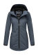 Marikoo Honigbeere Damen Übergangsjacke Dusty Blue Größe S - Gr. 36