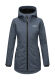 Marikoo Honigbeere Damen Übergangsjacke Dusty Blue Größe S - Gr. 36