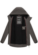 Marikoo Honigbeere Damen &Uuml;bergangsjacke Anthrazit Gr&ouml;&szlig;e L - Gr. 40