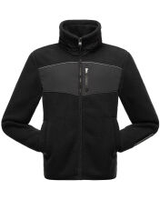 Stone Harbour ILLian Herren Fleece Jacke Schwarz Größe S - Gr. S