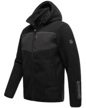 Stone Harbour ILLian Herren Fleece Jacke Schwarz Größe S - Gr. S