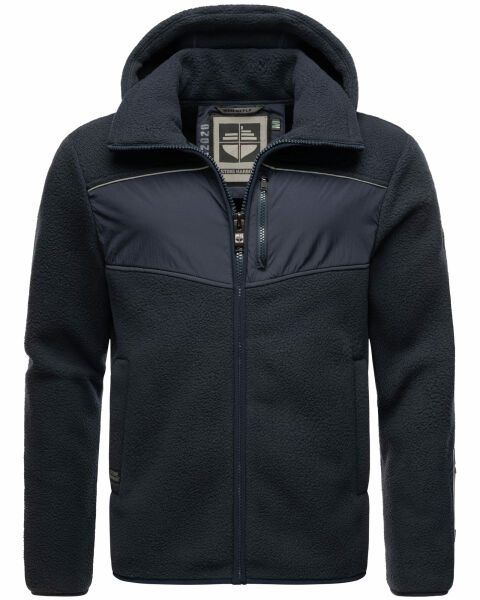 Stone Harbour ILLian Herren Fleece Jacke Navy Größe S - Gr. S