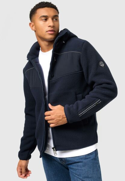 Stone Harbour ILLian Herren Fleece Jacke Navy Größe XXXL - Gr. 3XL