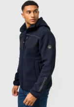 Stone Harbour ILLian Herren Fleece Jacke Navy Größe XXXL - Gr. 3XL