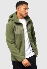 Stone Harbour ILLian Herren Fleece Jacke Olive Leaf Gr&ouml;&szlig;e L - Gr. L