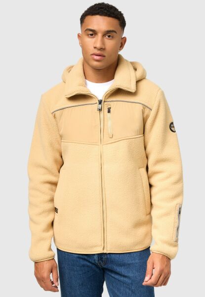 Stone Harbour ILLian Herren Fleece Jacke Sand Größe S - Gr. S