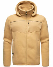 Stone Harbour ILLian Herren Fleece Jacke Sand Gr&ouml;&szlig;e XXL - Gr. 2XL