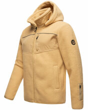 Stone Harbour ILLian Herren Fleece Jacke Sand Gr&ouml;&szlig;e XXL - Gr. 2XL