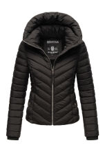 Marikoo Kagomee Damen Steppjacke Schwarz Größe M - Gr. 38