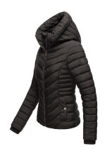 Marikoo Kagomee Damen Steppjacke Schwarz Größe M - Gr. 38