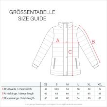 Marikoo Kagomee Damen Steppjacke Schwarz Größe M - Gr. 38