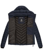 Marikoo Kagomee Damen Steppjacke Navy Größe S - Gr. 36