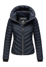 Marikoo Kagomee Damen Steppjacke Navy Größe M - Gr. 38