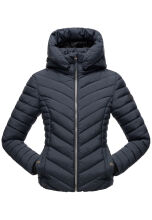 Marikoo Kagomee Damen Steppjacke Navy Größe M - Gr. 38