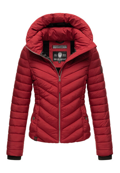 Marikoo Kagomee ladies quilted jacket Dark Red Größe XS - Gr. 34