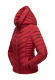 Marikoo Kagomee ladies quilted jacket Dark Red Größe XS - Gr. 34