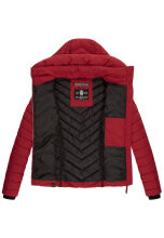 Marikoo Kagomee Damen Steppjacke Dark Red Gr&ouml;&szlig;e S - Gr. 36