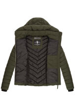 Marikoo Kagomee ladies quilted jacket Dark Olive Größe M - Gr. 38