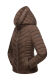 Marikoo Kagomee Damen Steppjacke Dark Choco Größe S - Gr. 36
