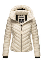 Marikoo Kagomee Damen Steppjacke Pebble White Größe M - Gr. 38