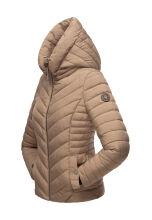 Marikoo Kagomee ladies quilted jacket Taupe Größe XS - Gr. 34