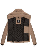 Marikoo Kagomee ladies quilted jacket Taupe Größe XS - Gr. 34