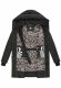 Navahoo Knutschilein Damen Winterjacke Schwarz Größe M - Gr. 38