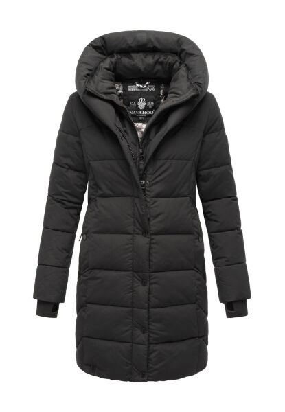 Navahoo Knutschilein Damen Winterjacke Schwarz Größe XXL - Gr. 44