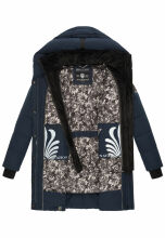 Navahoo Knutschilein Damen Winterjacke Navy Größe S - Gr. 36