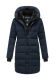 Navahoo Knutschilein Damen Winterjacke Navy Größe M - Gr. 38