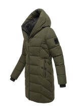 Navahoo Knutschilein Damen Winterjacke Dark Olive Größe XS - Gr. 34