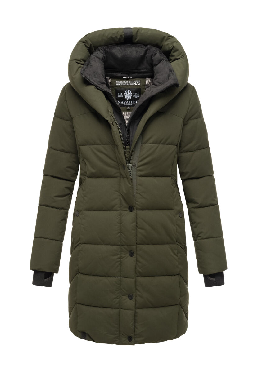 Navahoo Knutschilein ladies winter jacket Dark Olive Größe M Gr