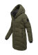 Navahoo Knutschilein Damen Winterjacke Dark Olive Größe M - Gr. 38