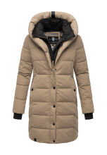 Navahoo Knutschilein Damen Winterjacke Taupe Grey Gr&ouml;&szlig;e S - Gr. 36