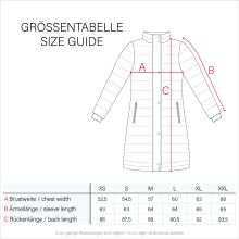 Navahoo Knutschilein ladies winter jacket Taupe Grey Größe M - Gr. 38