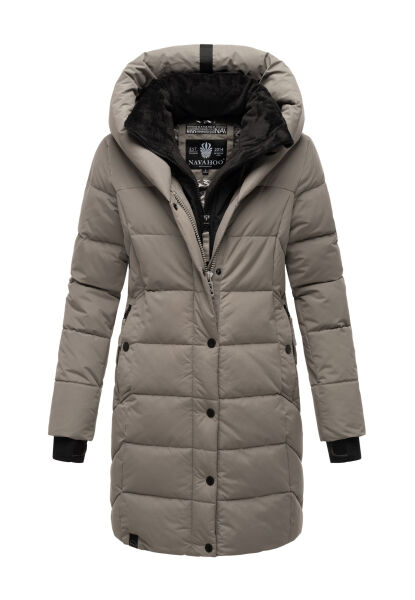 Navahoo Knutschilein ladies winter jacket Grau Größe XXL - Gr. 44