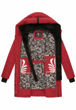 Navahoo Knutschilein ladies winter jacket Dark Red Größe XL - Gr. 42
