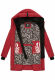 Navahoo Knutschilein ladies winter jacket Dark Red Größe XL - Gr. 42