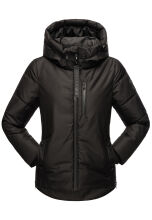 Navahoo Krümelein Damen Winterjacke-Kruemel-Schwarz-Gr.M