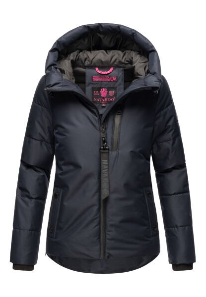 Navahoo Krümelein Damen Winterjacke-Kruemel-Navy-Gr.M